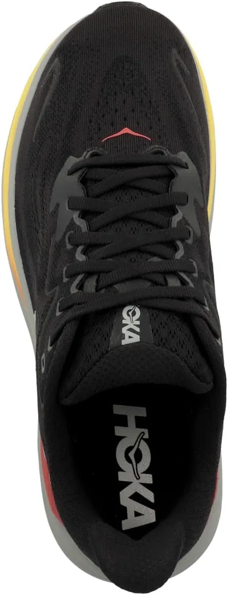 Мужские беговые кроссовки HOKA Clifton 10 Wide, Black — фото 2