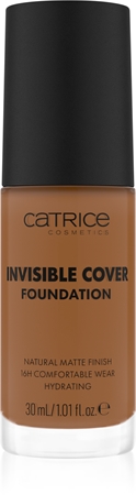 

Жидкая основа с матовым покрытием Catrice Invisible Cover Foundation, 053W 30 ml