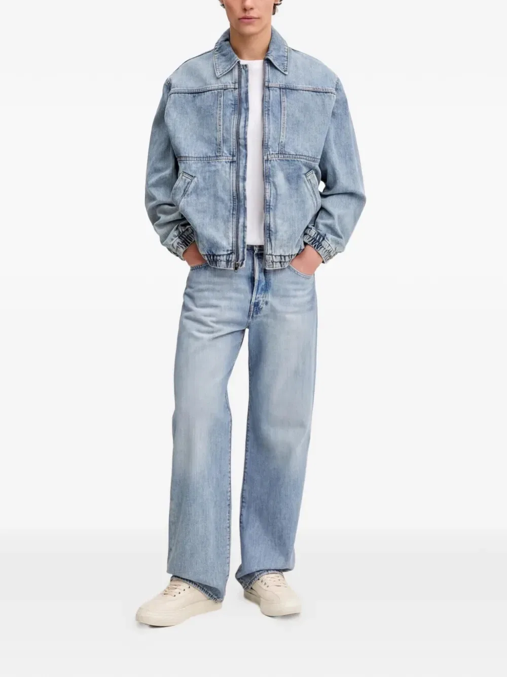 Куртка джинсовая на молнии Janaai Levi's, синий — фото 2