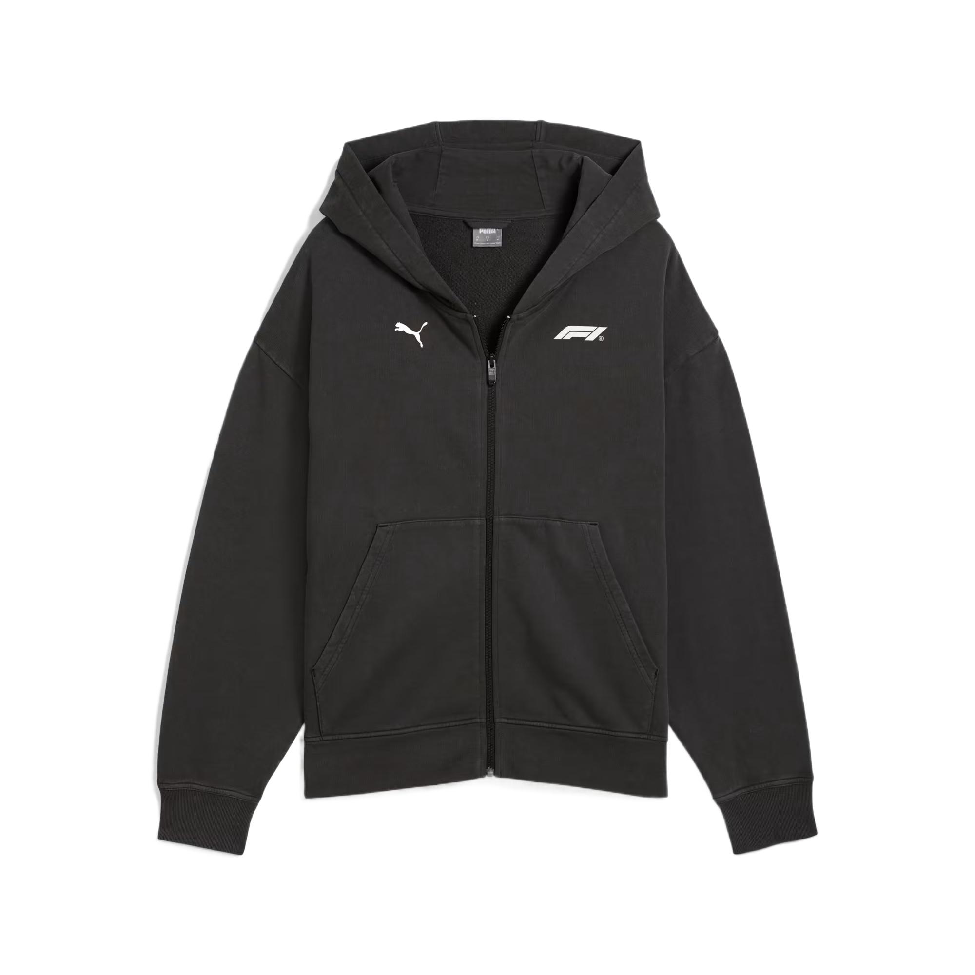 

PUMA Толстовка Graphichoodie F1 Fullzip мужская black