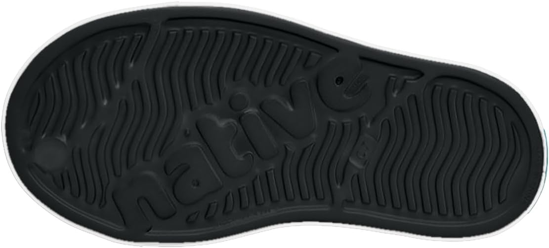 Детские кроссовки Native Shoes унисекс Jefferson Sugarlite Block (для малышей), белый/черный — фото 3