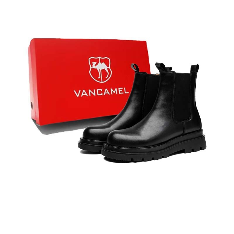 

Ботинки Челси мужские черный Vancamel