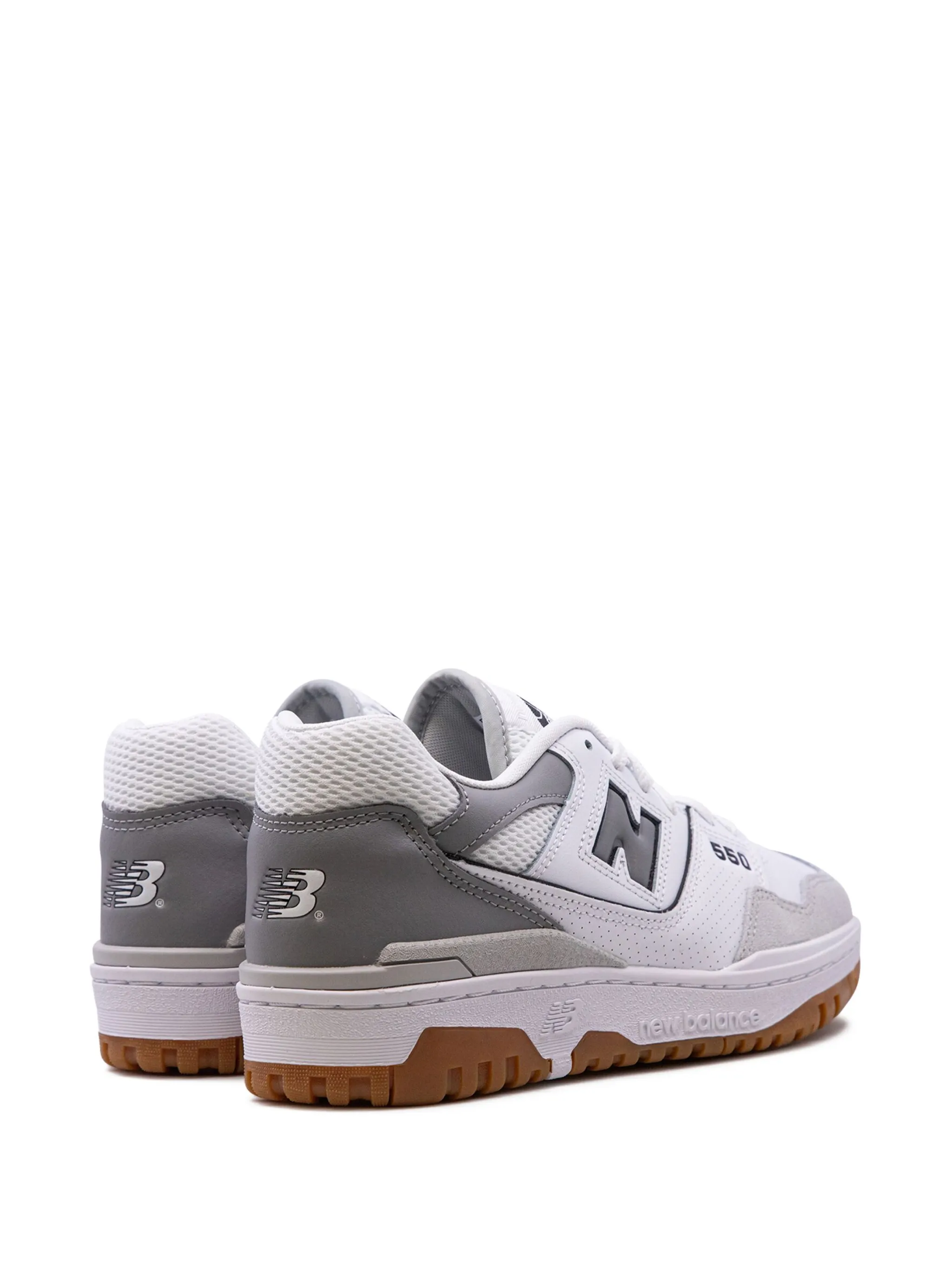 Кроссовки 550 в стиле колор-блок New Balance, белый — фото 3