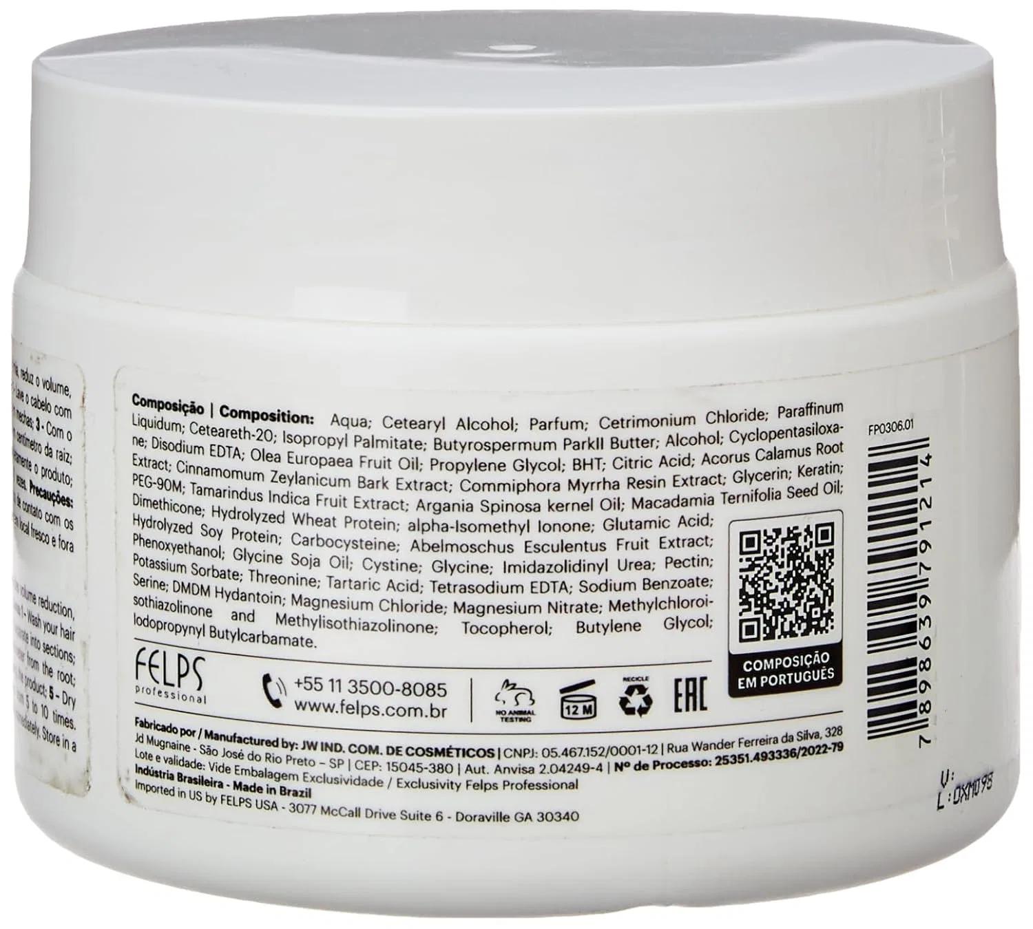 Маска для волос Quiabo XBTX Reduction Hair Mask от Felps Professional Felps — фото 3