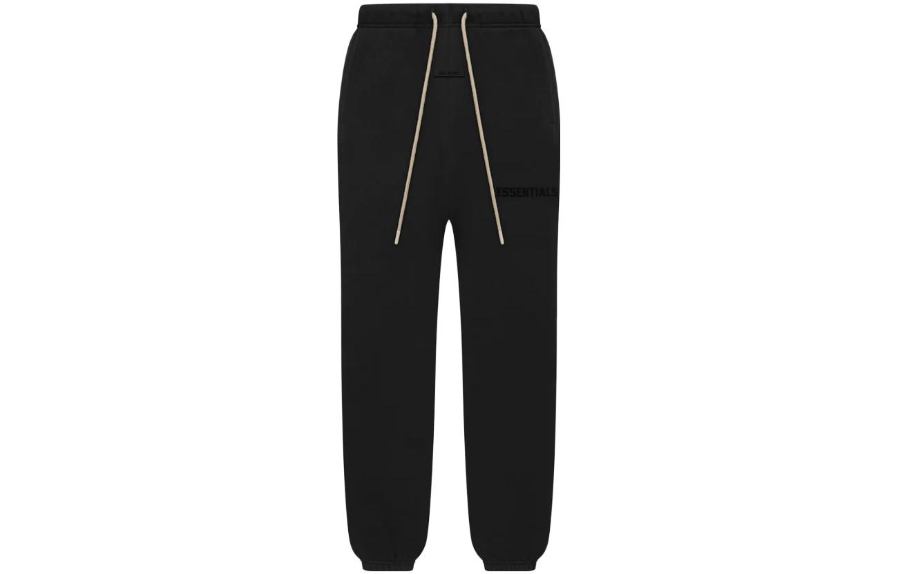 

Футболка с завязками Fear Of God Essentials, смоляной черный