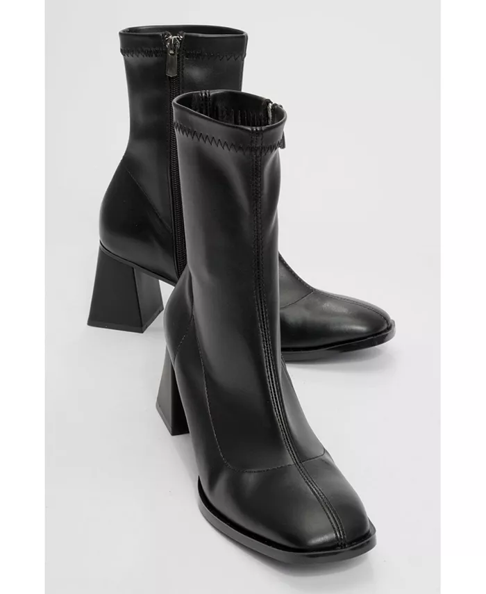 Ботинки Plesa на толстом каблуке (женские) Prologue Shoes, черный