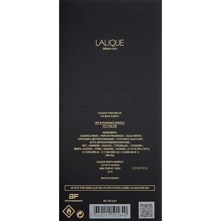 Lalique Noir Premier Terres Aromatiques Eau De Parfum Spray 3.3Oz 100 ml — фото 3