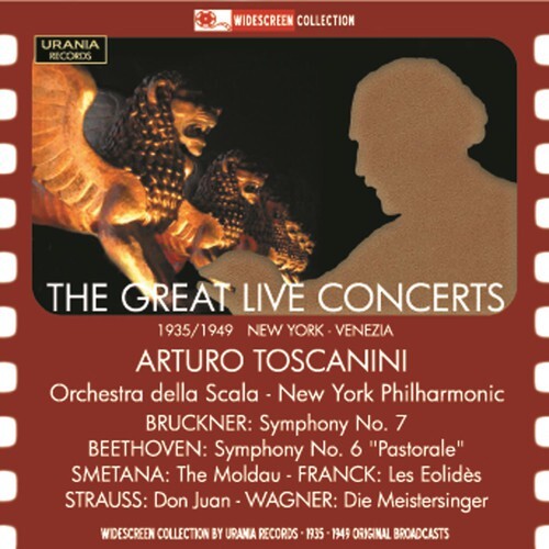 

CD диск NY Philharmonic Orchestra: Toscanini, Arturo: Great Live Concerts