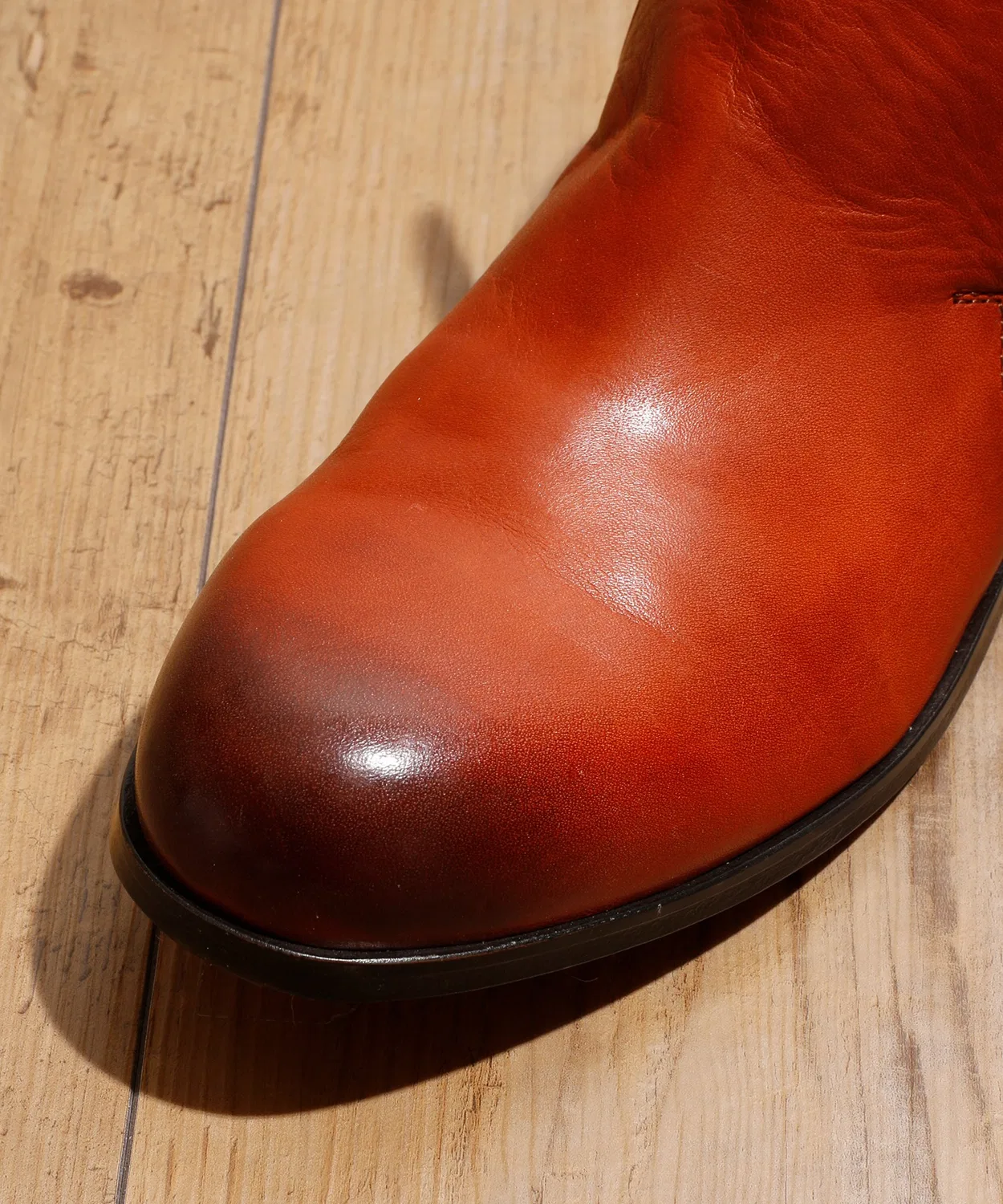Ботинки короткие INSTEP GORE SHORT BOOTS из кожи, PADRONE, верблюжий — фото 3