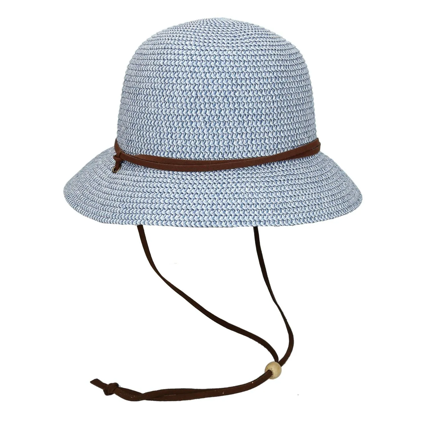 

Женская шляпа-клош Aelia Crushable Chaos, Mineral Blue