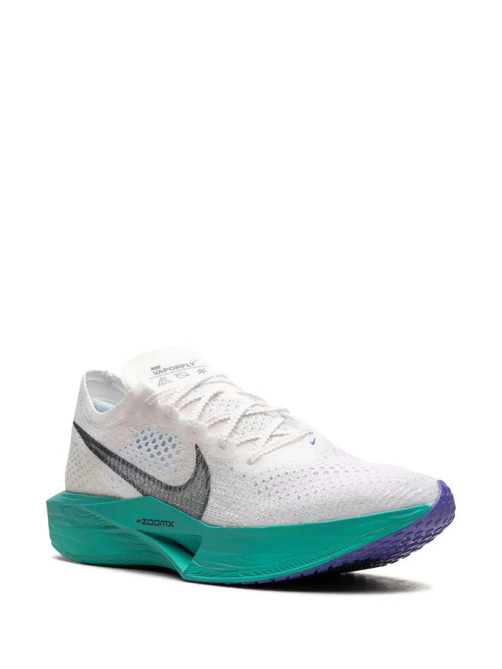 Кроссовки ZoomX Vaporfly Next% 3 Deep Jungle Nike, белый — фото 2
