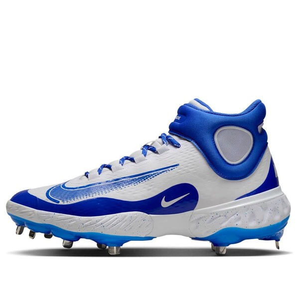 

Кроссовки alpha huarache elite 4 mid 'white hyper royal' Nike, белый