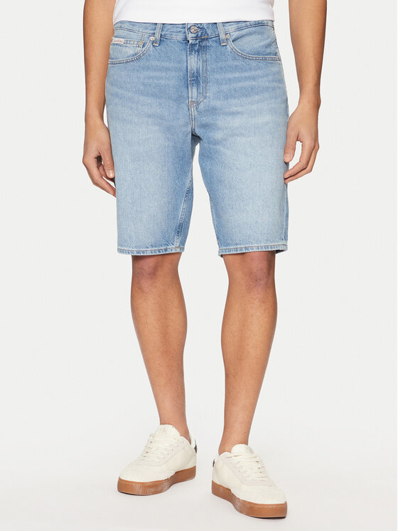 

Джинсовые шорты обычного кроя J30J327513 Calvin Klein Jeans, синий