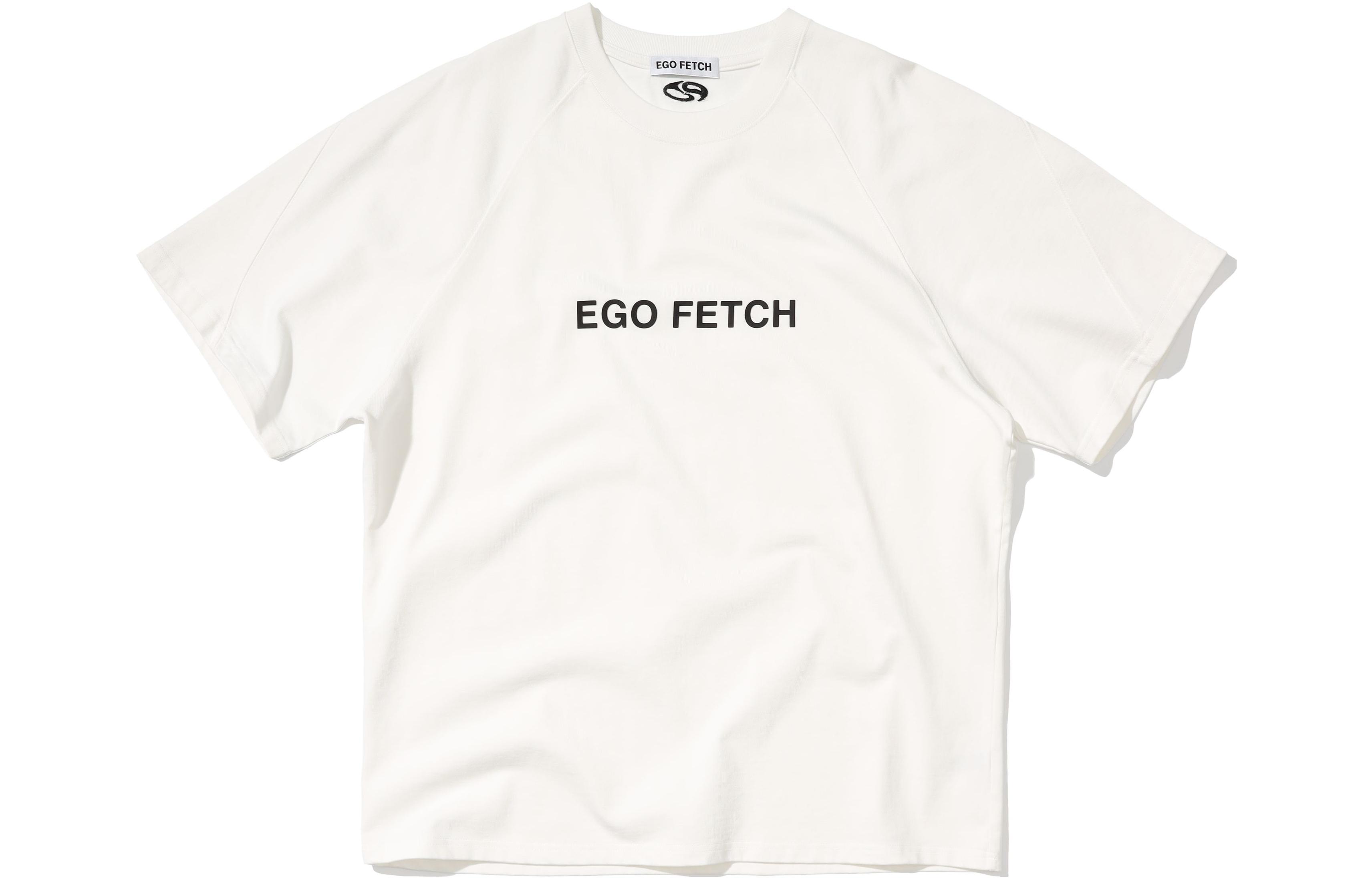 

Футболка SS23 унисекс EGO FETCH, черный/серый