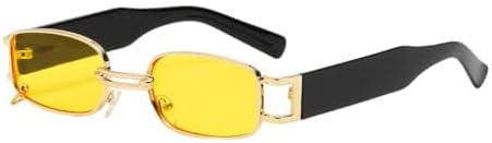 

Винтажные черные квадратные солнцезащитные очки для женщин, маленькие прямоугольные солнцезащитные очки для мужчин и женщин, градиентные, с прозрачным зеркальным покрытием MTZJH, C4