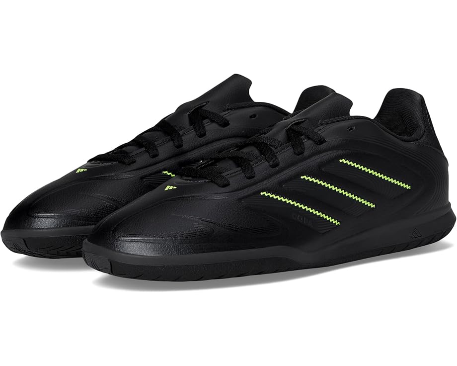 

Кроссовки adidas Kids Copa Club Pure 3 Indoor Cleats, цвет Black/Solid Grey/Lucid Lemon