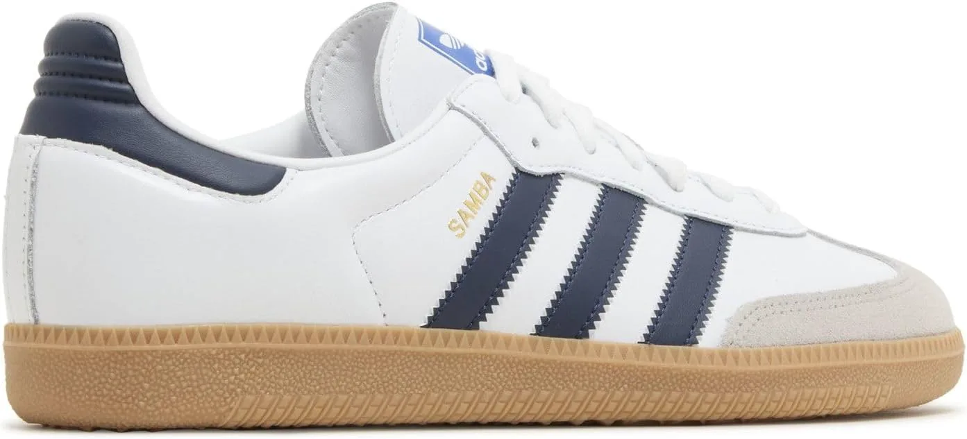 Мужские кроссовки Adidas Samba, индиго — фото 4