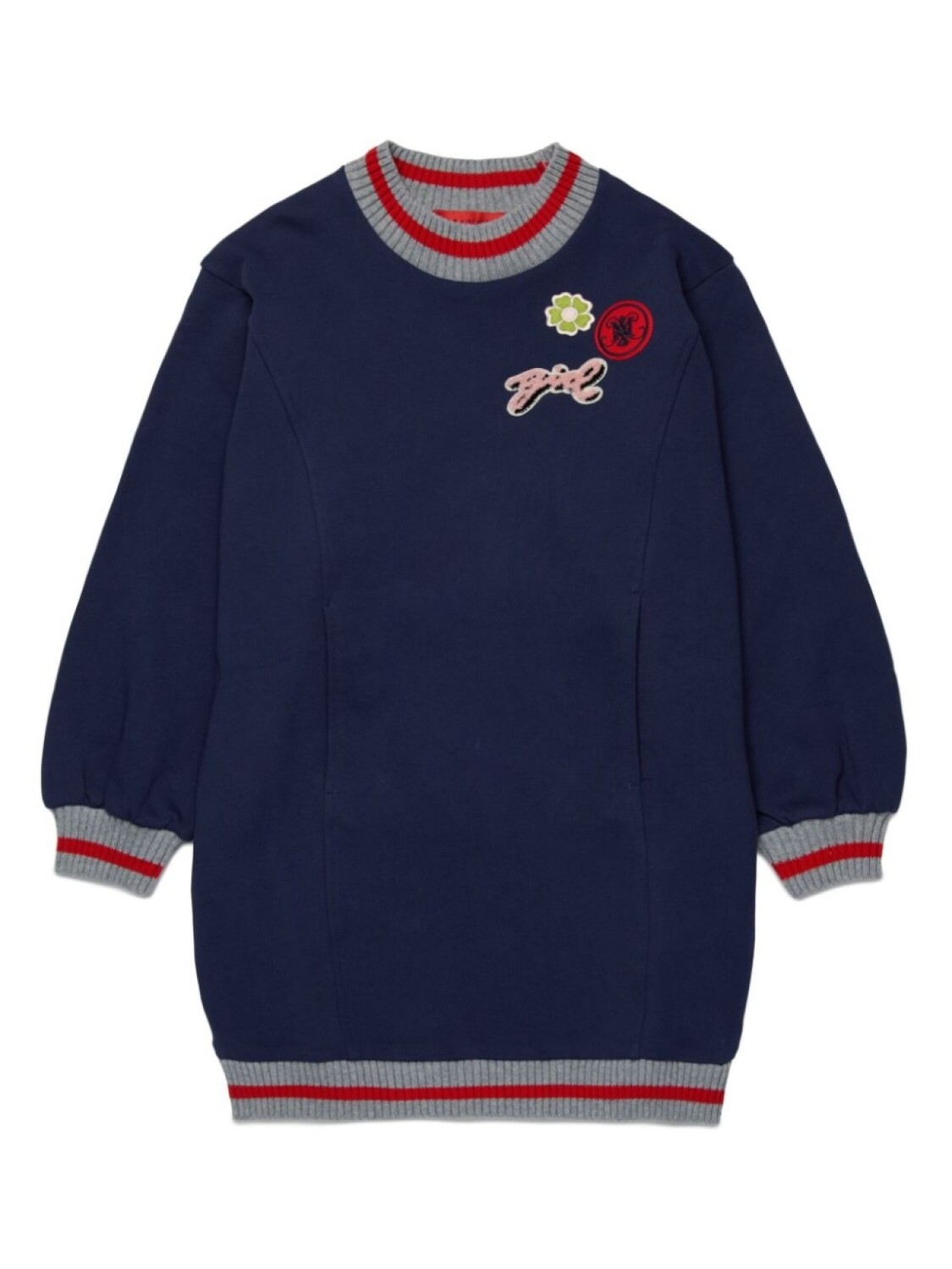 

MAX&Co. Kids платье с логотипом, синий
