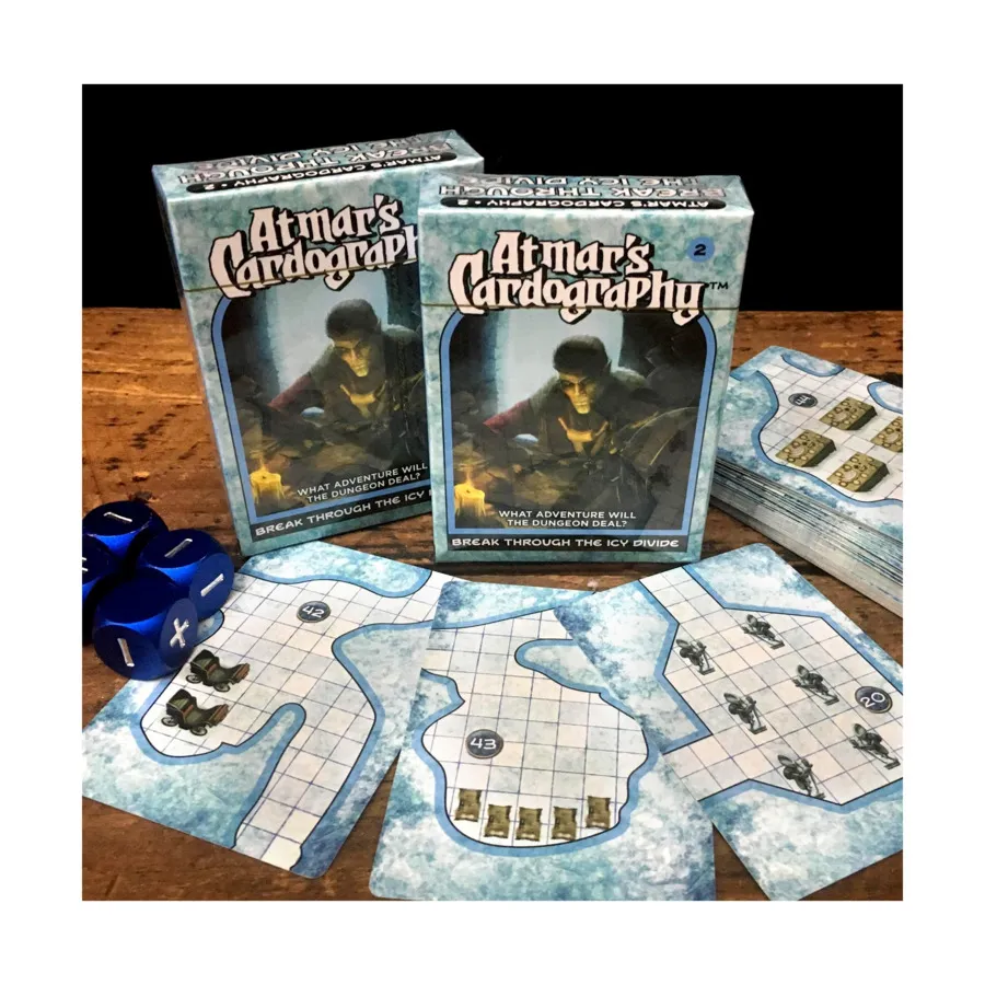 

Бокс-сет Atmar's Cardography - Breakthrough Icy Divide, Role Playing Games (Creature Curation)