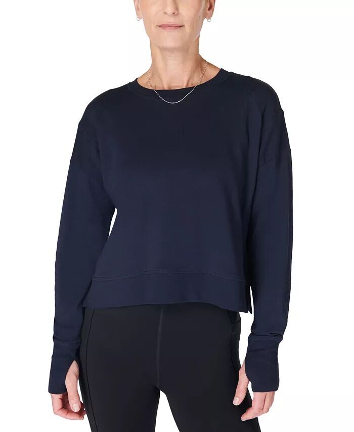 

Женская укороченная толстовка After Class Sweaty Betty, синий