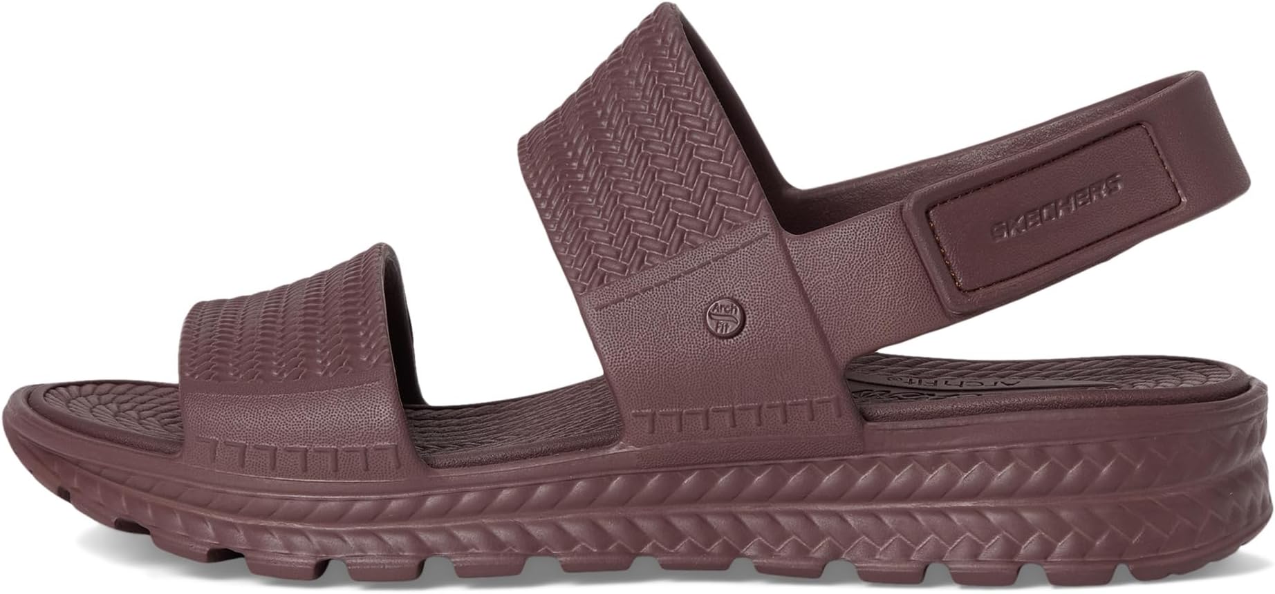 Сандалии SKECHERS Foamies Arch Fit Footsteps - Sunny Days, коричневый — фото 4