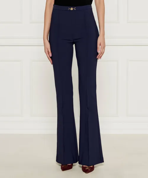 

Брюки Flare fit Elisabetta Franchi, фиолетовый