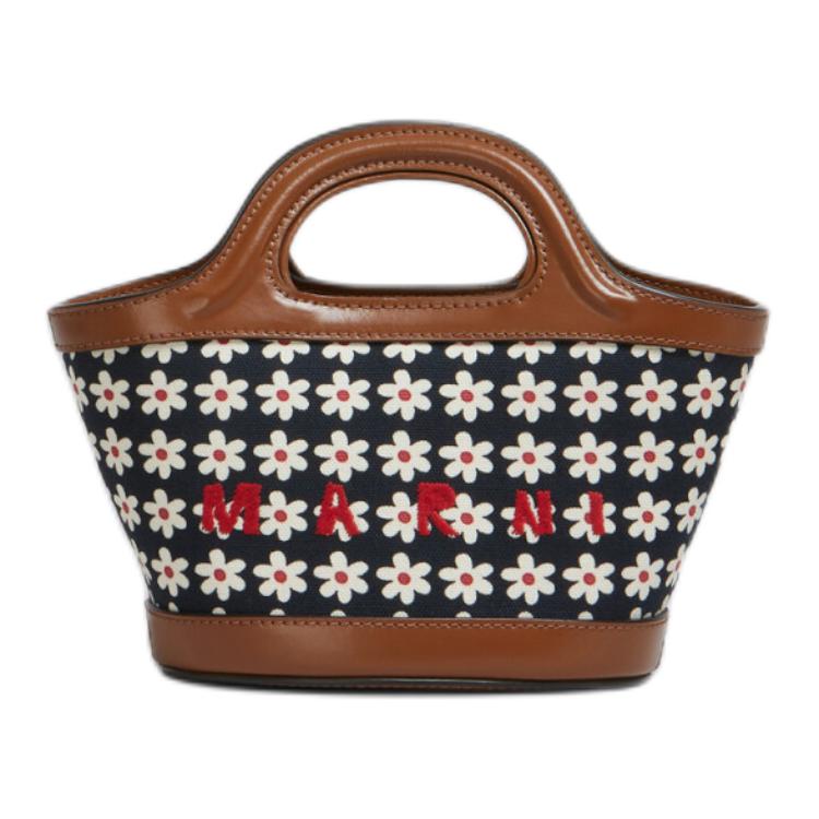 

Цветочный принт сумка с верхней ручкой MARNI, Set (Bag+Dust Bag)