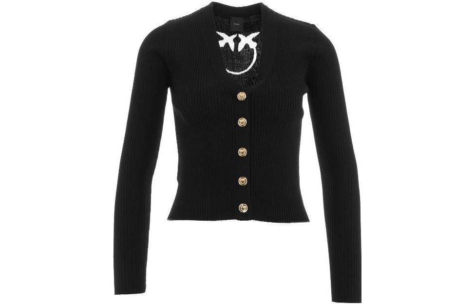 

Кардиган с логотипом PINKO, черный