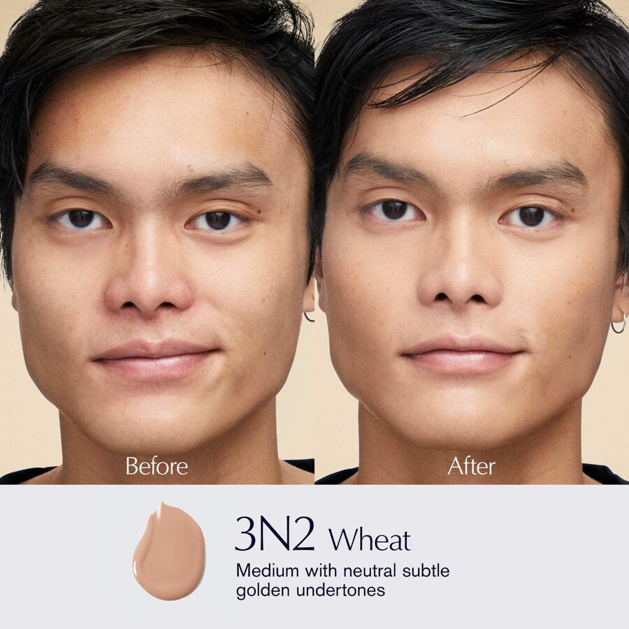 Увлажняющая тональная основа Futurist Hydra Rescue SPF 45 с витамином Е Estée Lauder, 1.2 fl oz/35 mL, 3N2 Wheat — фото 2