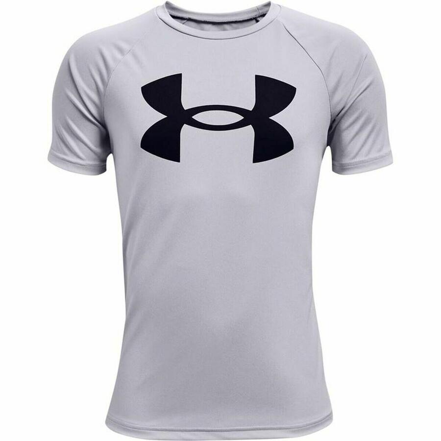 

Футболка с коротким рукавом Under Armour Tech Big Logo для детей, серая