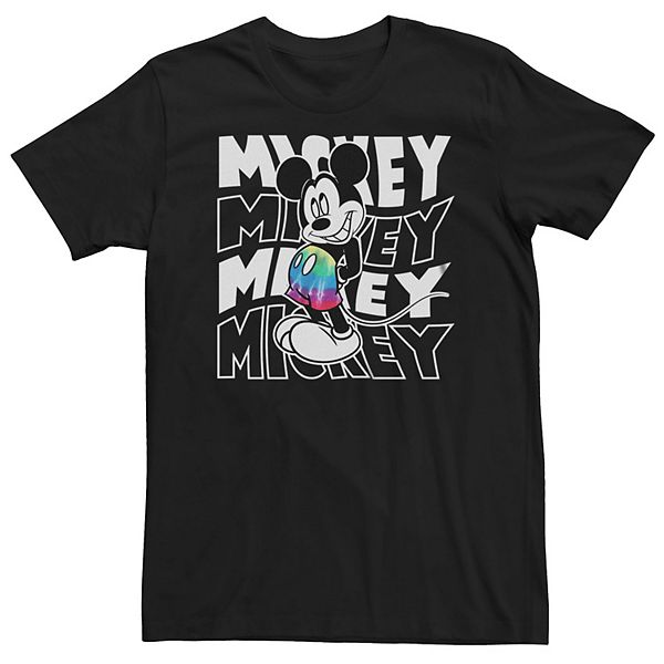 

Футболка Big & Tall с принтом Mickey Mouse в технике тай-дай Disney