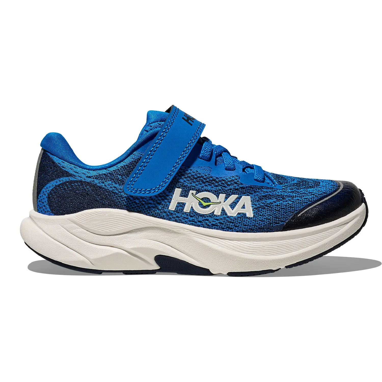

Беговые кроссовки Rincon 4 - для маленьких детей HOKA, Electric Cobalt/Varsity Navy