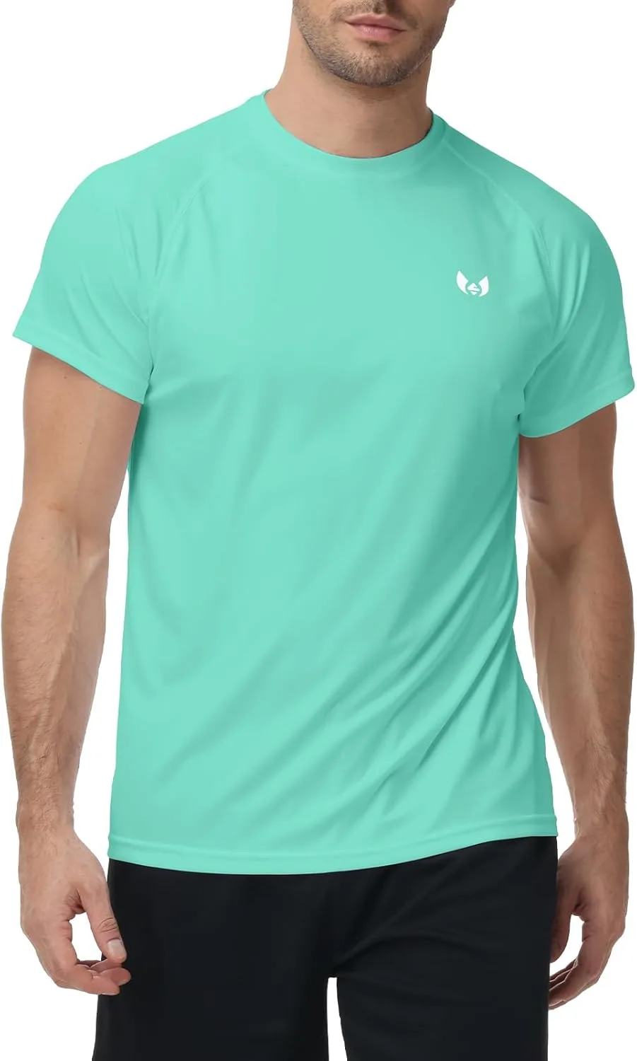 

Corna мужская футболка с коротким рукавом, легкая тренировочная, UPF 50+