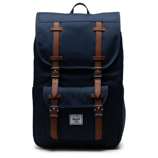 

Маленький американский рюкзак среднего размера - рюкзак для дня Herschel, синий