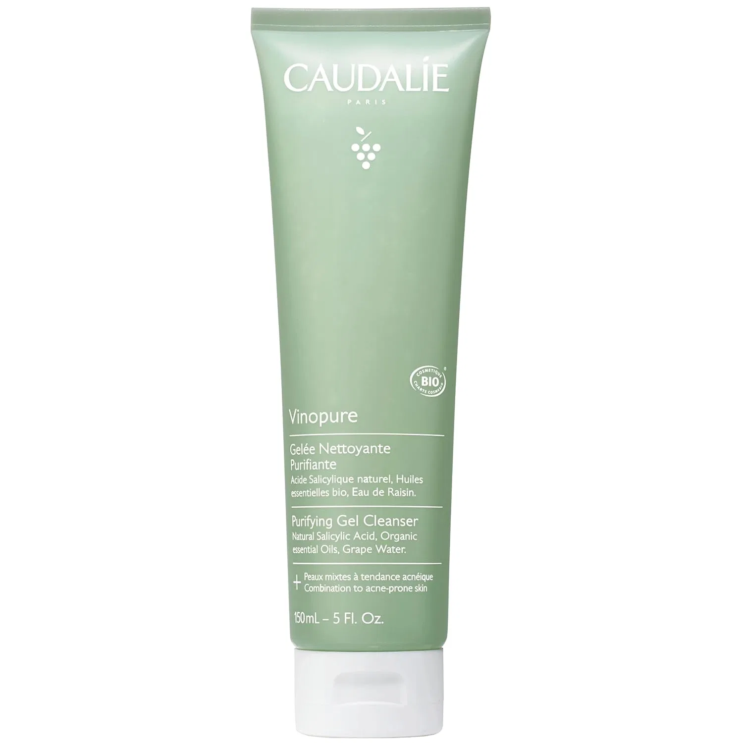 Гель для умывания Caudalie — Очищающий гель для сужения пор «Vinopure» от