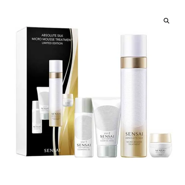 

Коробочка для антивозрастного лечения Estuche Absolute Silk Micro Mousse Treatment Sensai, 1 UD
