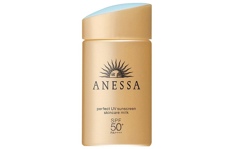Солнцезащитное молочко Anessa Perfect UV Sunscreen Skincare Milk для лица и тела, 60 мл х 5 — фото 2