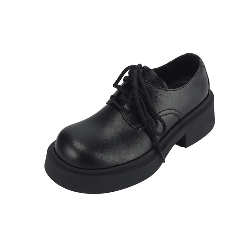 

Туфли женские повседневные Women's Casual Shoes Women's Rongcheng Shoe King, цвет Black matte