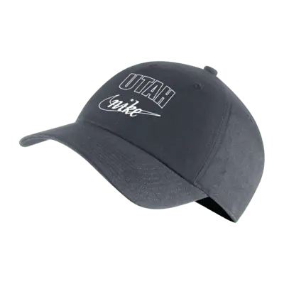 

Бейсболка Nike Utah Jazz Heritage86 NBA Adjustable Cap, цвет Flint Grey