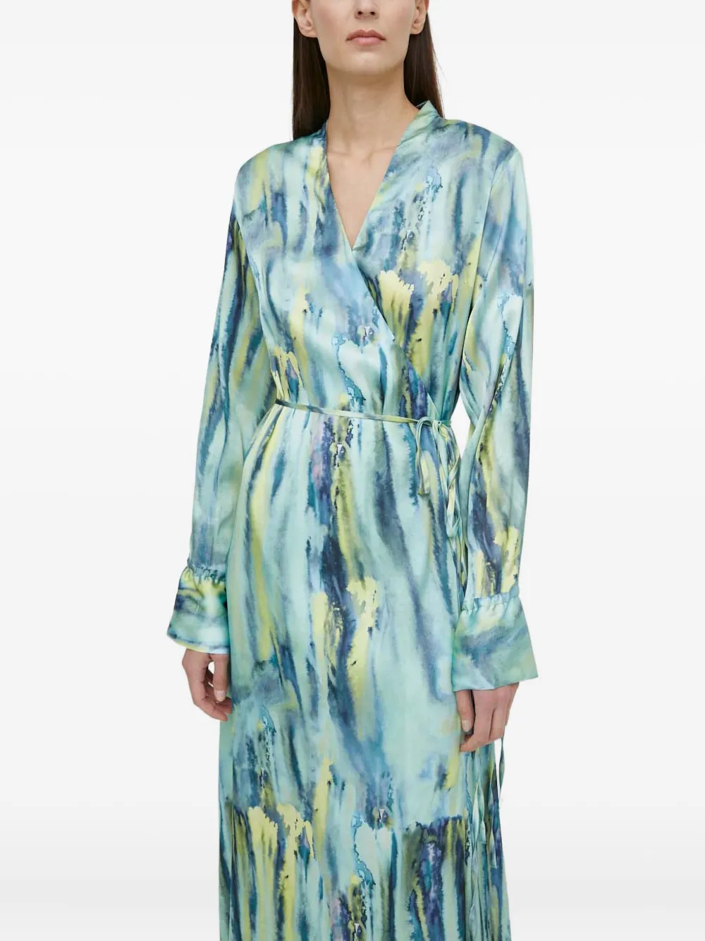 

Макси-платье WaleryGZ на завязке на талии Gestuz, синий