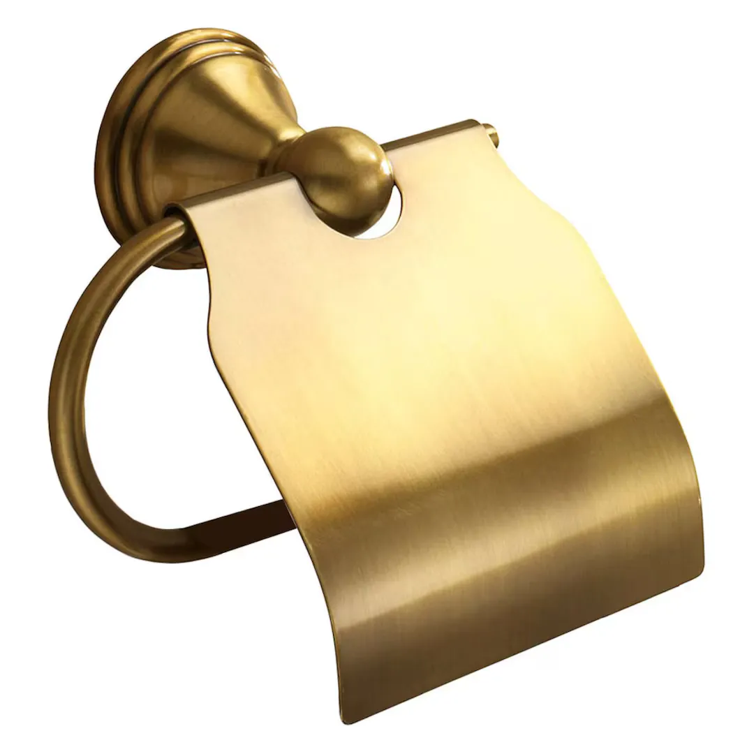 

Держатель для туалетной бумаги Romance Gedy с крышкой, темно-коричневый