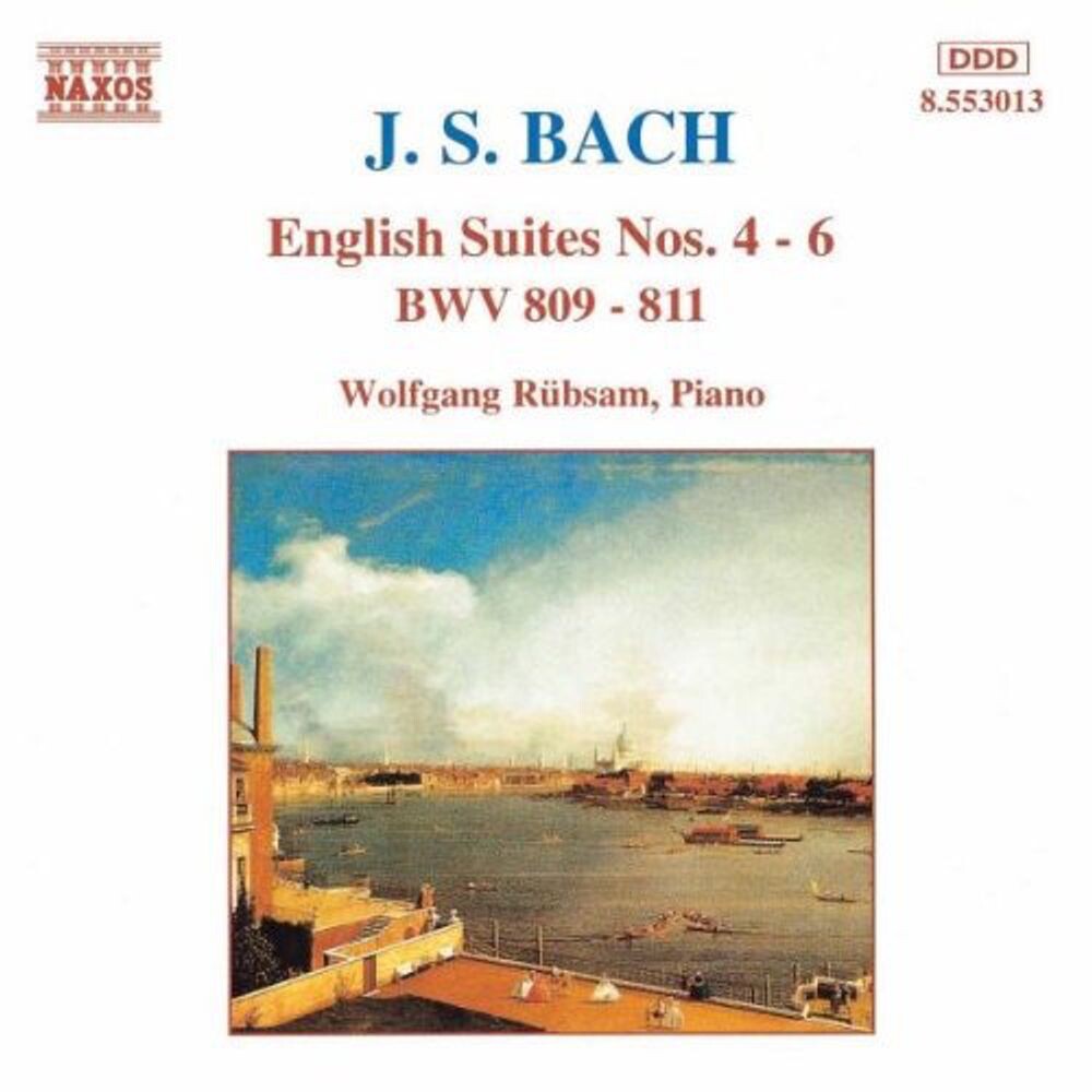 

Диск CD English Suites Nos. 4-6 - J.S. Bach