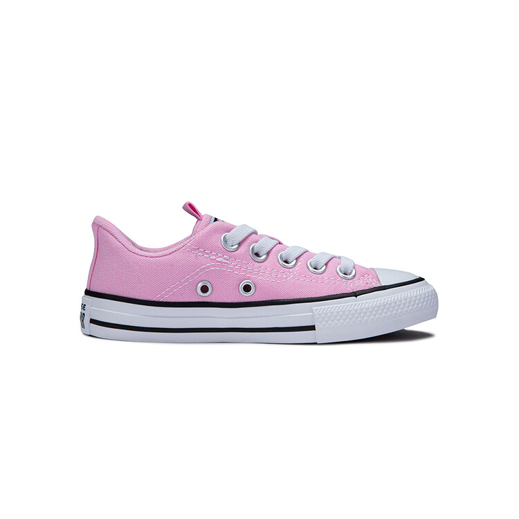 Детские парусиновые туфли All Star Series PS Low-top розового цвета Converse, розовый — фото 2