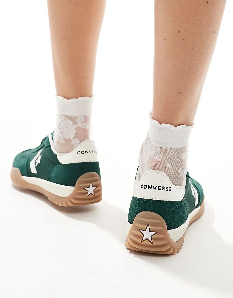 Кроссовки Run Star Ox темно-зеленого цвета Converse — фото 2