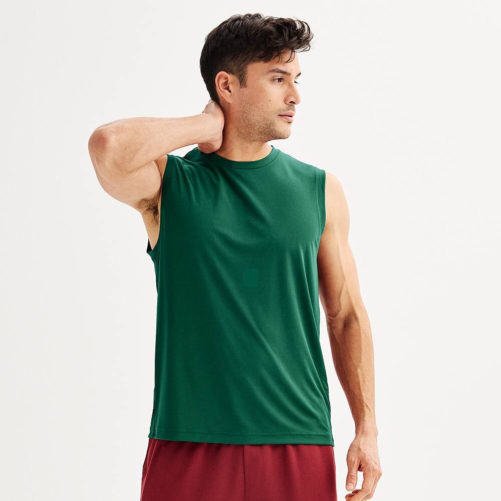 

Мужская майка Tek Gear Dry Tek Muscle Tank, цвет Valiant Green