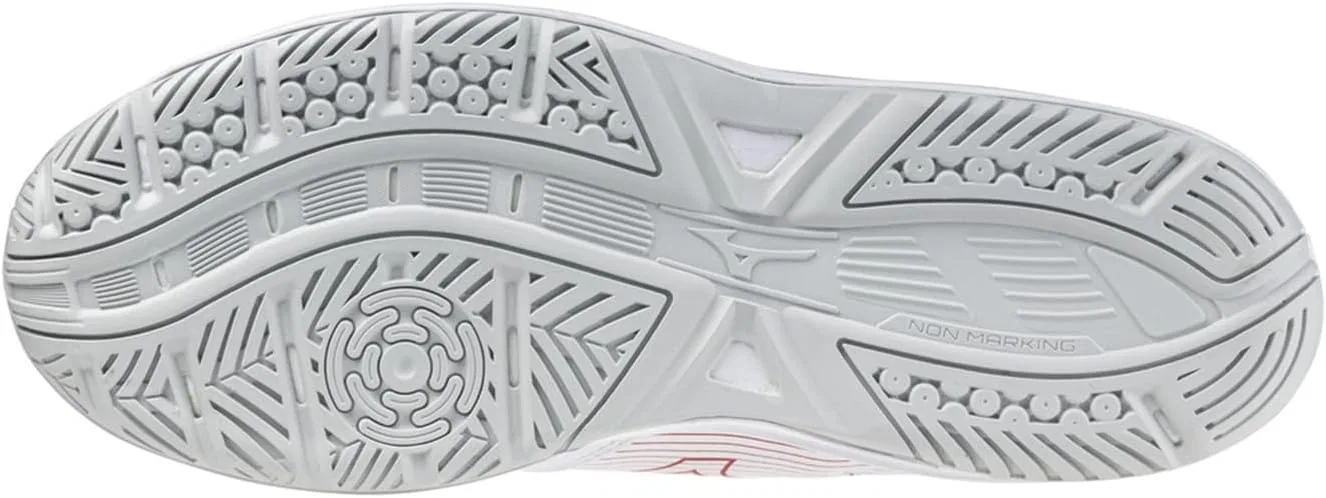 Мужские волейбольные кроссовки Mizuno Cyclone Speed ​​4 для игры в помещении, модель V1GA238096, белые — фото 3