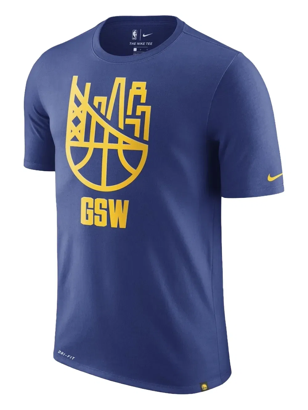 Незаменимая футболка Golden State Warriors Nike, синий