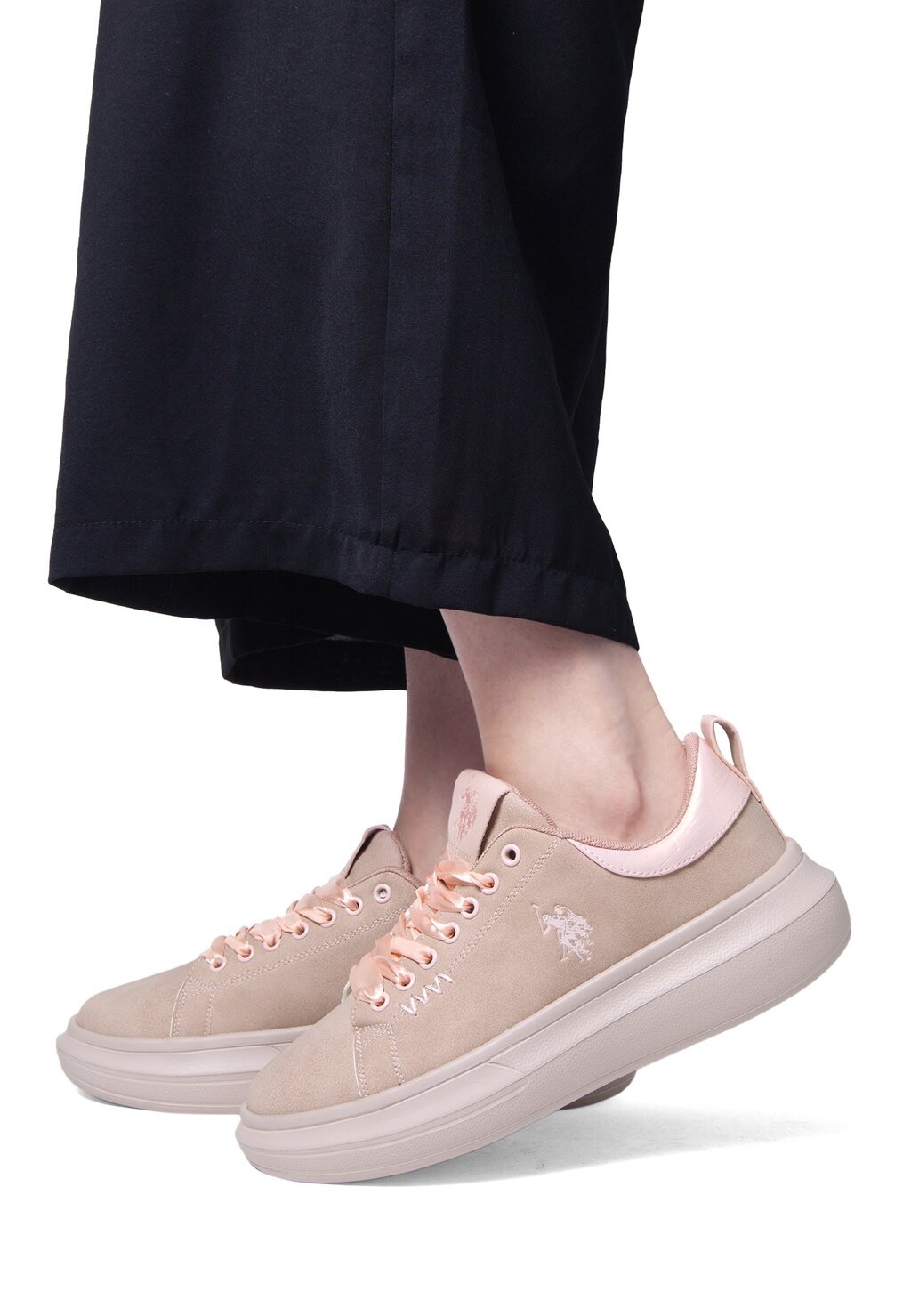 

Низкие кроссовки Helis U.S. Polo Assn., цвет rosa
