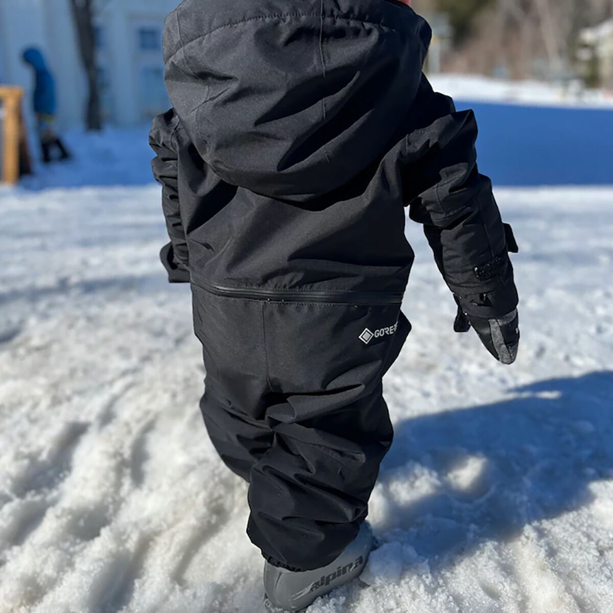 Анорак с технологией Gore-Tex цельнокроеный для малышей Burton, черный — фото 3