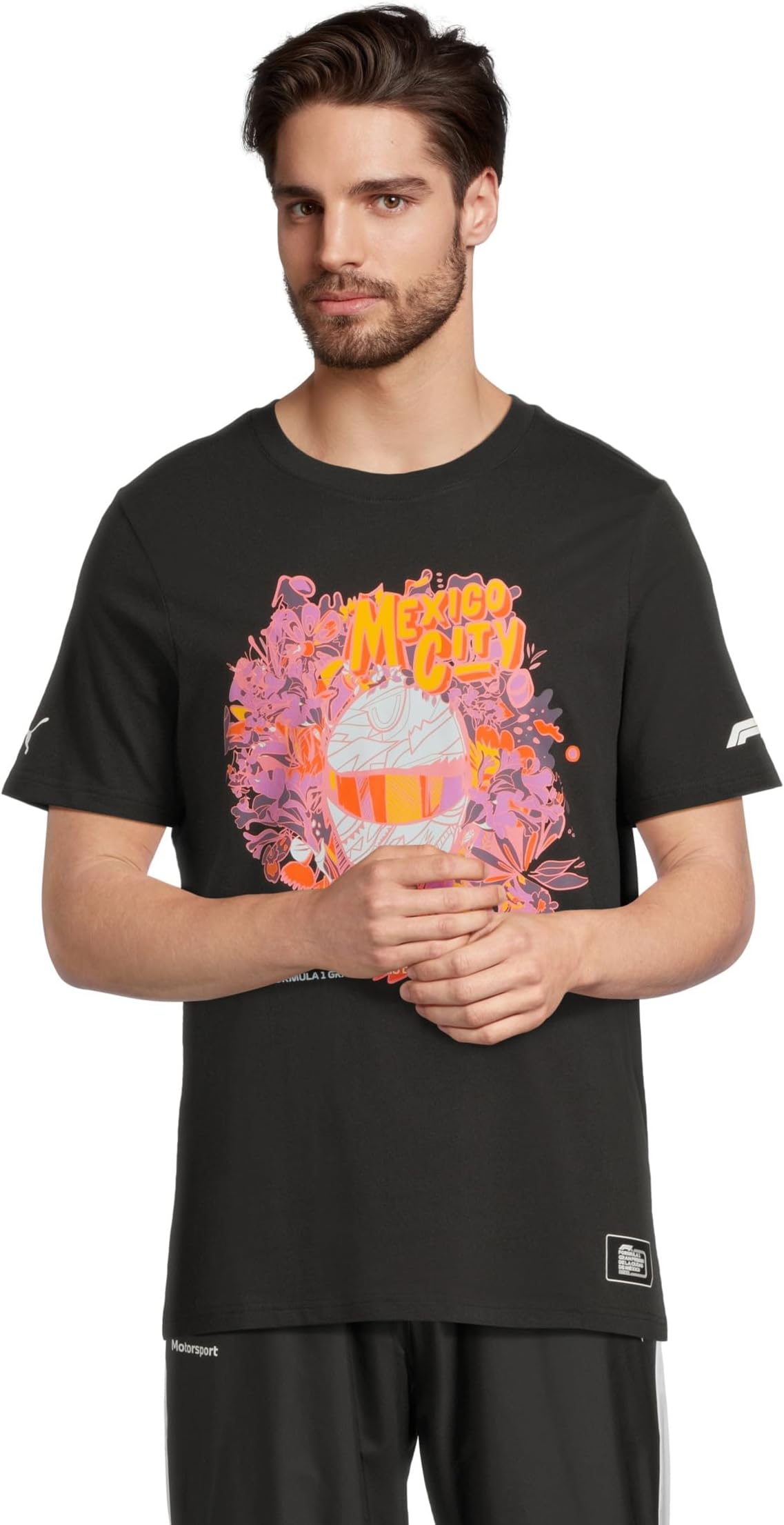 

Мужская футболка с графикой Формулы-1 PUMA, Puma Black Mexico AH25